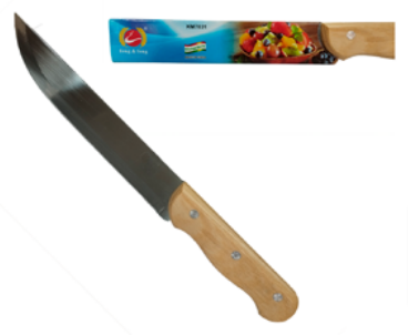 UTILUX CUCHILLO MANGO MADERA 30CM 6169 12X20X1