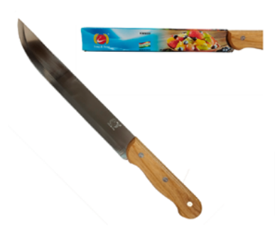 UTILUX CUCHILLO MANGO MADERA 34CM 6171 12X20X1