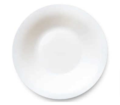 UTILUX PLATO HONDO 9” 23CM PORC. BLANCO 401 45X1