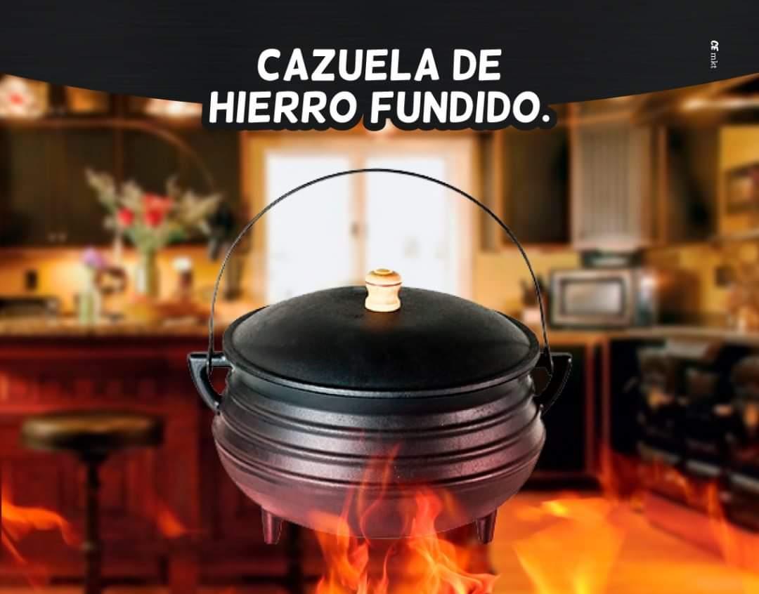 OLLA TRADICIONAL DE HIERRO FUNDIDO