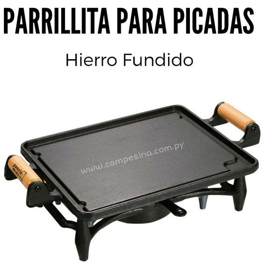 PARRILLA ALCOHOLERA DE HIERRO FUNDIDO