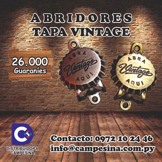 ABRIDORES TAPA VINTAGE